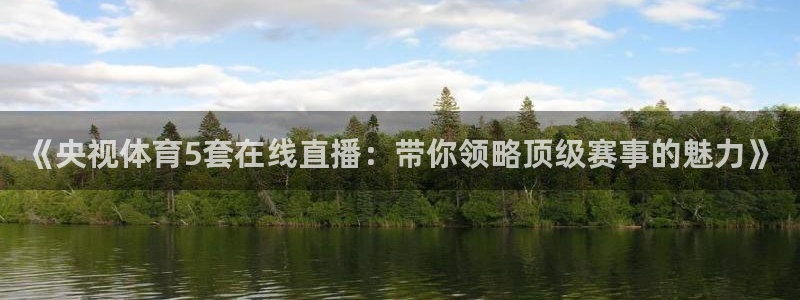 《央视体育5套在线直播：带你领略顶级赛事的魅力》